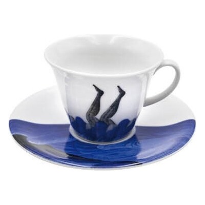 Driade Чаши за кафе The White Snow Bestiario Della Tavola с чинийки 2 бр (DW013L6012F88)