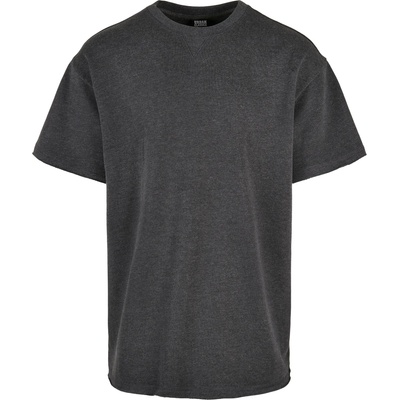 Urban Classics Мъжка тъмносива тениска Urban Classics Herringbone TerryUB-TB2709-00091 - Тъмносив, размер S