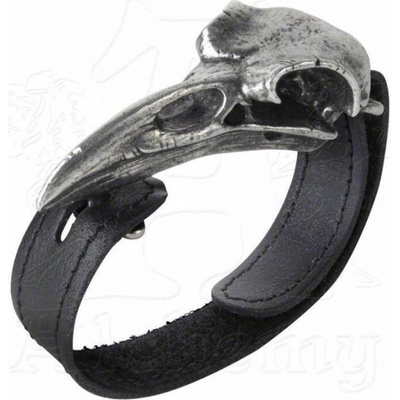 Alchemy Gothic Rabeschadel Wriststrap Raven A105