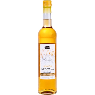 Pleva Limitovaná divoká meruňková medovina 0,5 l
