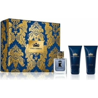 Dolce & Gabbana K By Dolce & Gabbana EDT 50 ml + sprchový gél 50 ml + balzam po holení 50 ml darčeková sada