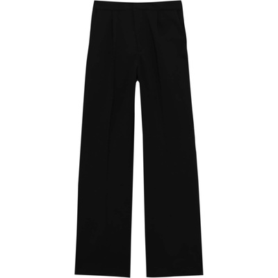 Pull&Bear Панталон с ръб черно, размер XL