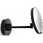 Decor Walther Увеличително козметично огледалце x5 Just Look Plus стенно черен мат (0125860)