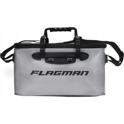 Flagman Rybářská taška Prostorná Eva Gray Woven Bag 40x25x25 cm