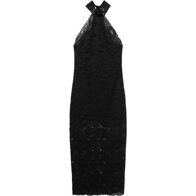 MANGO Вечерна рокля 'June' черно, размер S