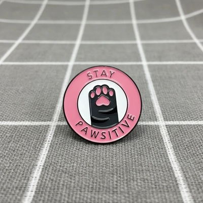 Pinarna Stay pawsitive Buď pozitivní kočičí tlapka
