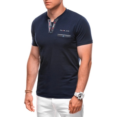 Ombre T-shirt S1991 navy modrá