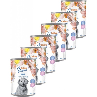 Calibra Dog Verve GF Senior Turkey & Lamb 6 x 400 g