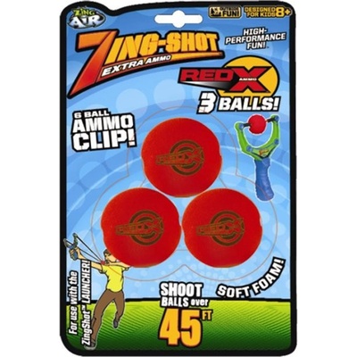 EpLine Zing Shot Red X Power ball míčky pro prakostřel