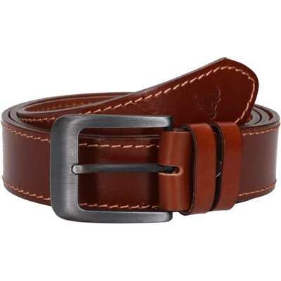 Pánský kožený opasek Belt Toro Bobby hnědá