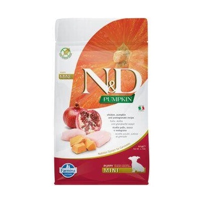 N&D Pumpkin DOG Puppy Mini Chicken & Pomegranate 0,8 kg