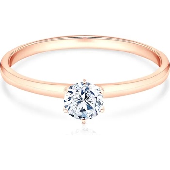 Image 1 of SAVICKI Годежен пръстен savicki: розово злато, диамант