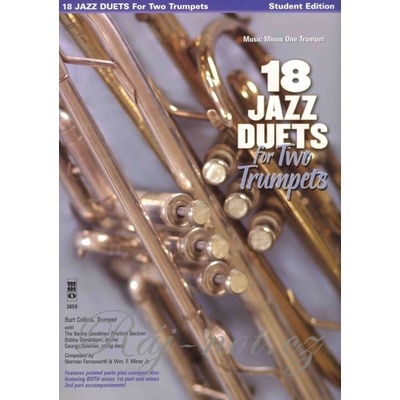 18 Jazz Duets for Two Trumpets + Audio Online / dve trúbky
