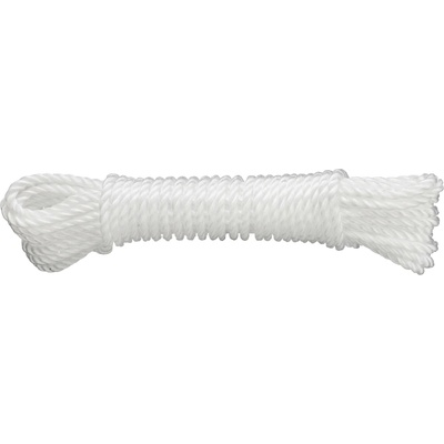 CONNEX PP Lano stáčané 3-pramenné, 5 mm × 20 m, biele DY2702812
