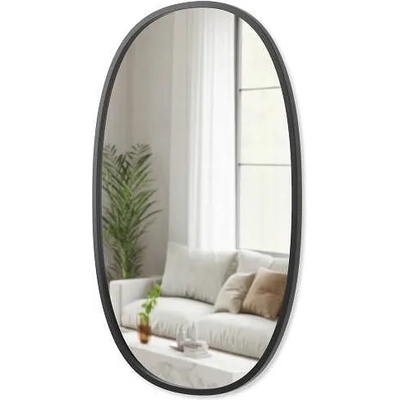 Umbra hk ltd (Канада) Огледало за стена UMBRA HUB овално (91 x 61 см) - цвят черен (UMBRA 1006044-040)