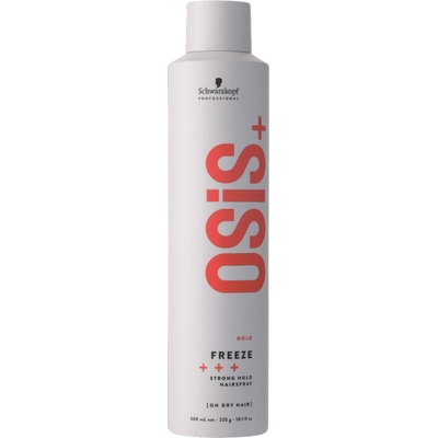 Schwarzkopf Osis+ Лак за силна фиксация Freeze, 300 ml