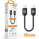 Datový kabel ALIGATOR POWER USB-C/USB-C 15cm