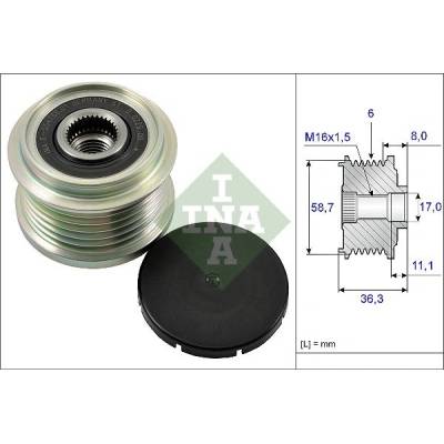 Předstihová spojka Schaeffler INA 535 0160 10 IN 535016010