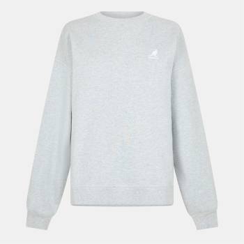 Image 1 of Kangol Блуза Kangol Women's Crewneck Sweatshirt - Grey Marl