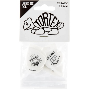 Image 1 of Dunlop Tortex Jazz III XL 1.5 12 Перце за китара (498P150)