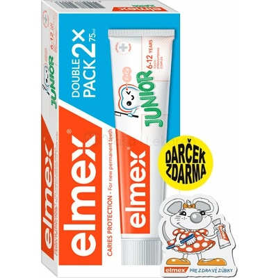 Elmex Junior 6-12 Years pre deti 2 x 75 ml
