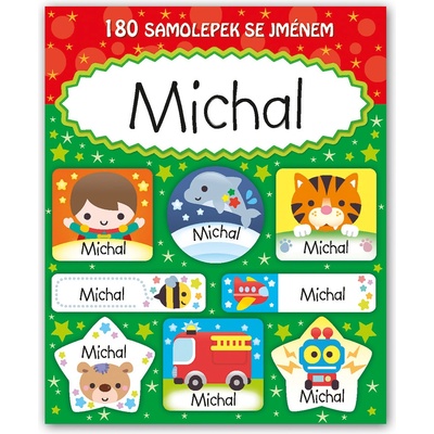 ARGUS Veselé nálepky samolepky s menom Michal