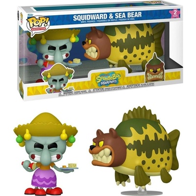 Funko POP! Spongebob Squarepants - Squidward & Sea Bear 2-Pack