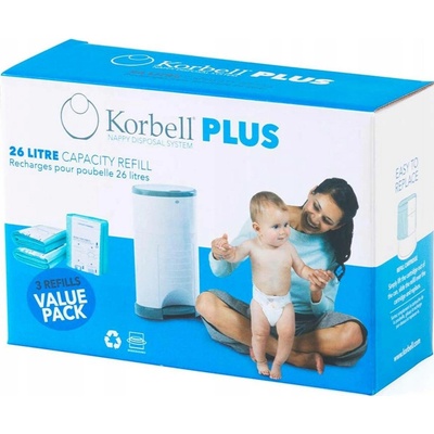 Korbell Vložky do koše na pleny 26L 3 kusy