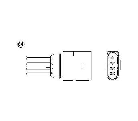 Lambda sonda NGK OZA516-AU1