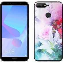 mmCase gelový kryt Huawei Y6 Prime (2018) - květiny 4