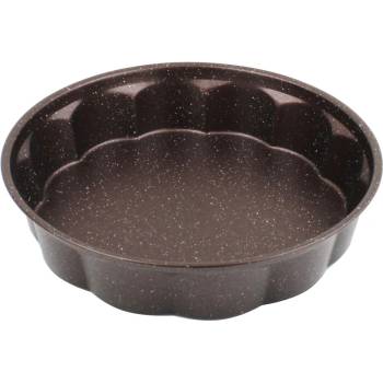 Elekom Форма за кекс ЕК-С07, Диаметър - 26 см, Висококачествено мраморно покритие (ek-С07)