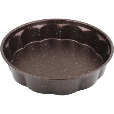 Elekom Форма за кекс ЕК-С07, Диаметър - 26 см, Висококачествено мраморно покритие (ek-С07)