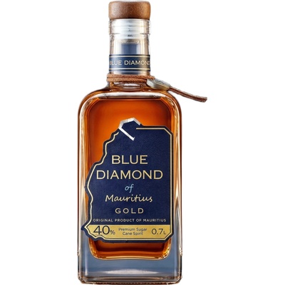 Blue Diamond of Mauritius Gold 40% 0,7 l (holá láhev)