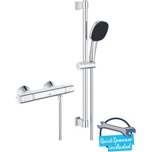GROHE Precision Trend - Душ комплект с термостат, 3 струи, хром 34237003 (34237003)