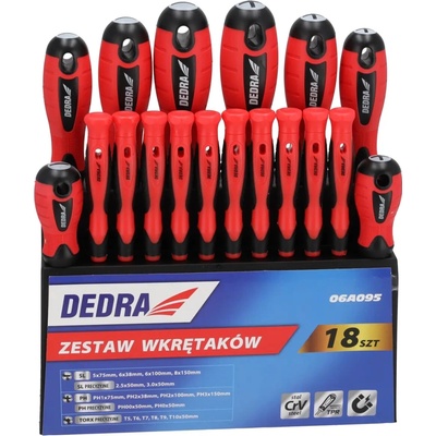DEDRA-EXIM Sada šroubováků 18ks. 06A095