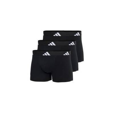 Мъжки Боксер Adidas Active Flex Черен 3 Части Размер S