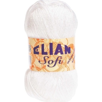 VSV Pletací příze Elian Sofi 208 - bílá