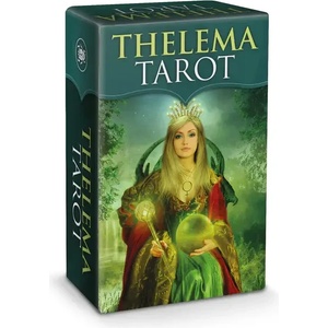 Lo Scarabeo Оригинални мини карти Таро Thelema Tarot Mini - Reneta Lechner