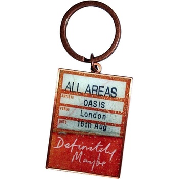 Oasis Definitely Maybe AAA Setlist Ключодържател (OASKEY07)