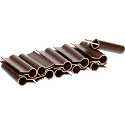 Úchyt stínící pásky 4,75 cm PREMIUM - klip, hnědý