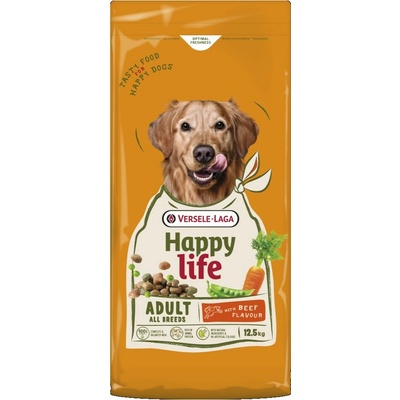 Versele-Laga Happy Life Adult with Beef flavour 12,5 kg