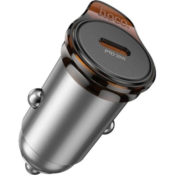 hoco. Зарядно устройство за кола HOCO NZ16, гнездо Type-C, 30 W, бързо зарядно устройство PD, ЗЕЛЕНО (NZ16)