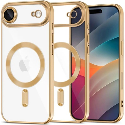 Tech-Protect Калъф Tech-Protect MagFlex MagSafe за iPhone 17 Air - прозрачно златисто