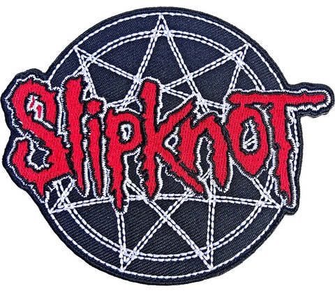 Slipknot Red Logo Over Nonogram