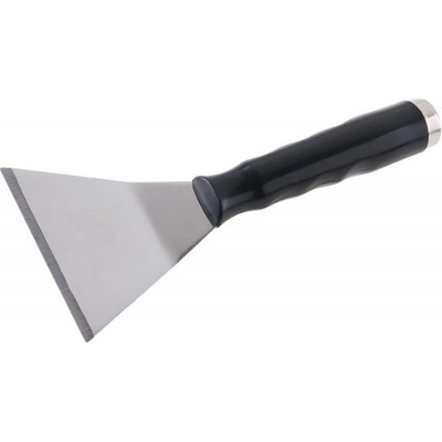 Špachtle škrabací 100mm bez násady nerez/plast