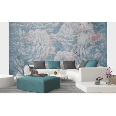 DIMEX ART Флизелинов фототапет абстрактно алое 375 x 250 см