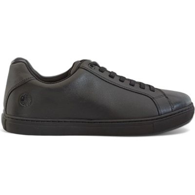 Pretty Green Обувки Pretty Green Men's Latham Moc Toe Formal Shoes - Black/Black