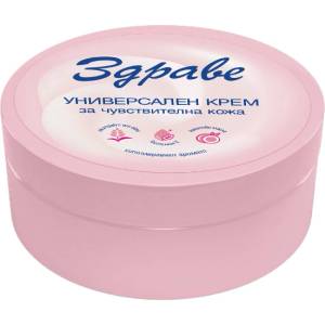 Здраве Универсален хидратиращ крем за чувствителна кожа, 250 ml