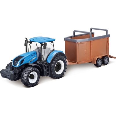Bburago New Holland T7.315 s prívesom 1:50