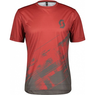 Scott Trail Vertic SS tuscanred/dark grey